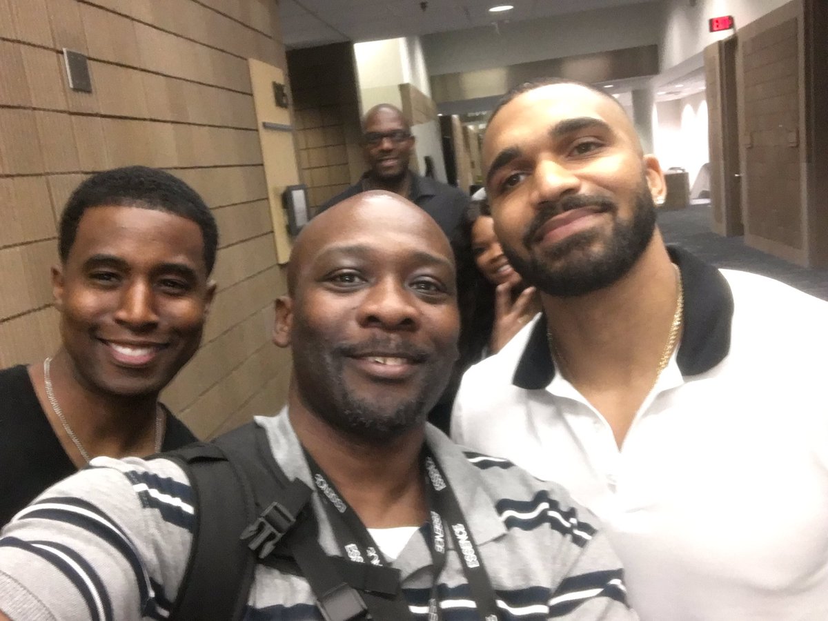 XVisionPhotos's tweet photo. Honor to meet the cast of #TheHavesAndTheHaveNots @Angelarobschild @GavinHouston @TyLepley thanks for your time. #XVisionPhotography https://t.co/qV6Skvv2ls