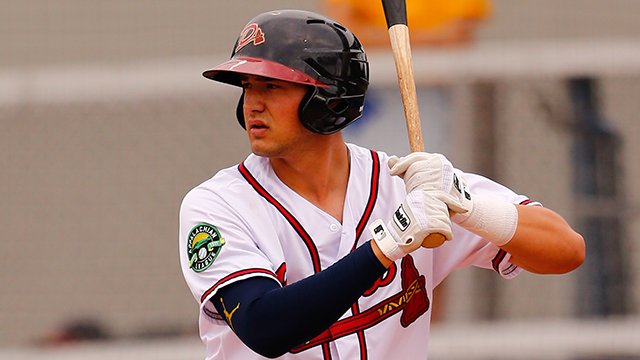 Minor League Baseball on X: #Braves prospect Drew Lugbauer hits