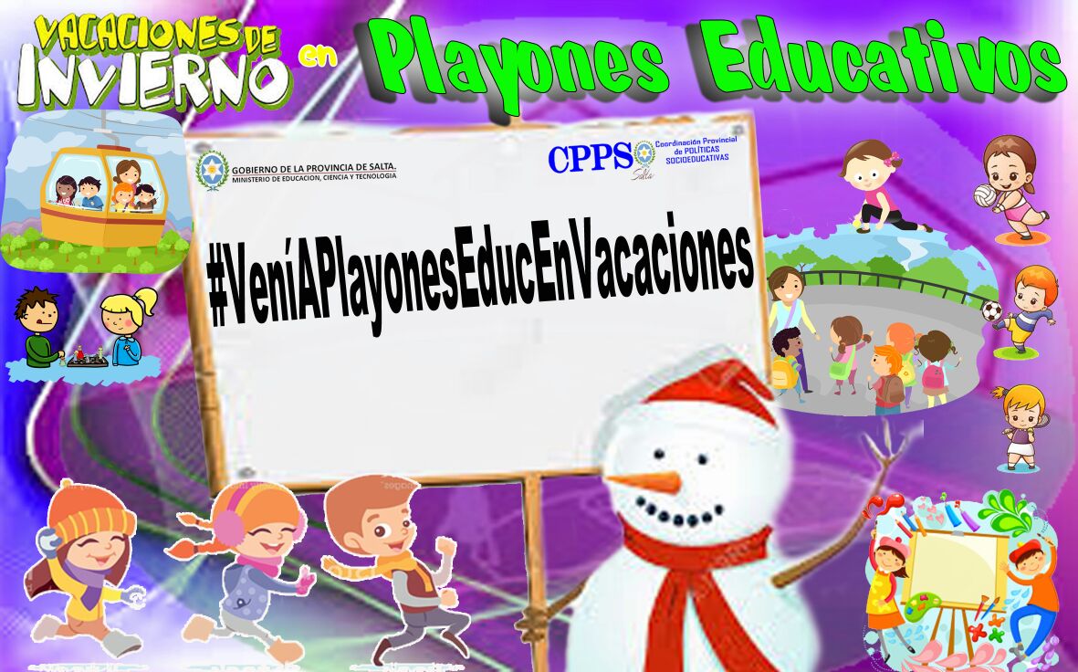 #veniaplayoneducenvacaciones