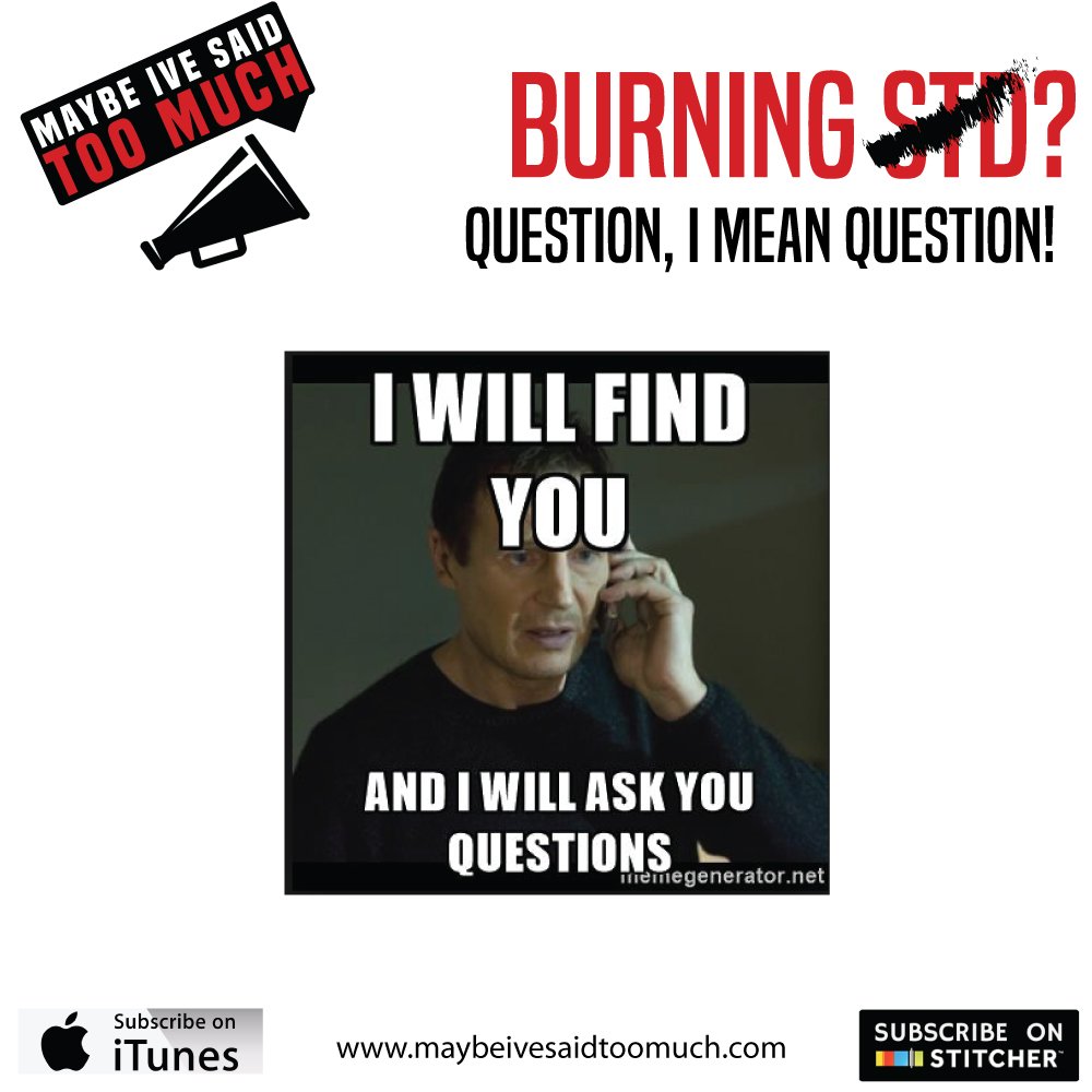 Have a BURNING question for us? Ask Izzy, Mike and Joel something and we'll see if we can give our best sage wisdom. #askus #maybepodcast