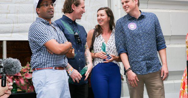 Congrats to our 2nd annual Sustainable Spirit Awards @thegoodlionbar <a href="/LucasGroglio/">Lucas Groglio</a> @bombaysapphire <a href="/OCHOtequila/">OCHO Tequila</a> buff.ly/2spCuDA