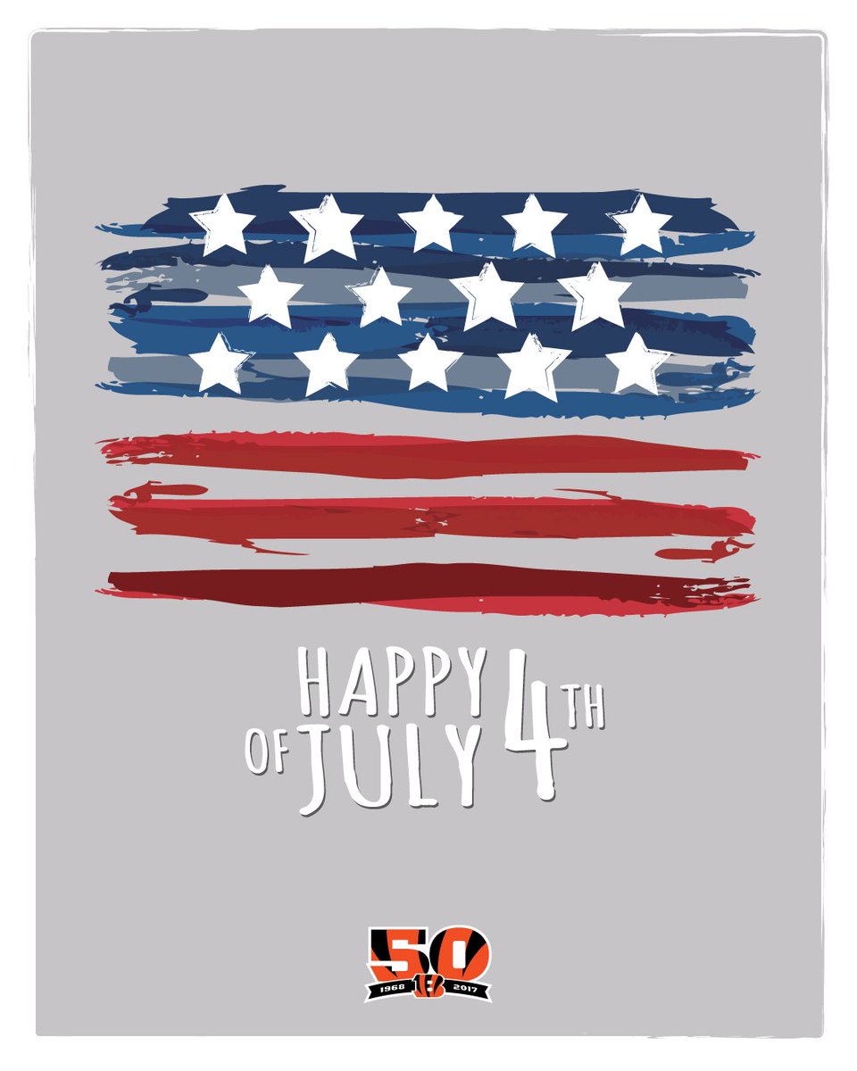 🎆 🇺🇸 Have a happy and safe 4th! 🇺🇸 🎆  WHO DEY! https://t.co/wlSBa7wd2F