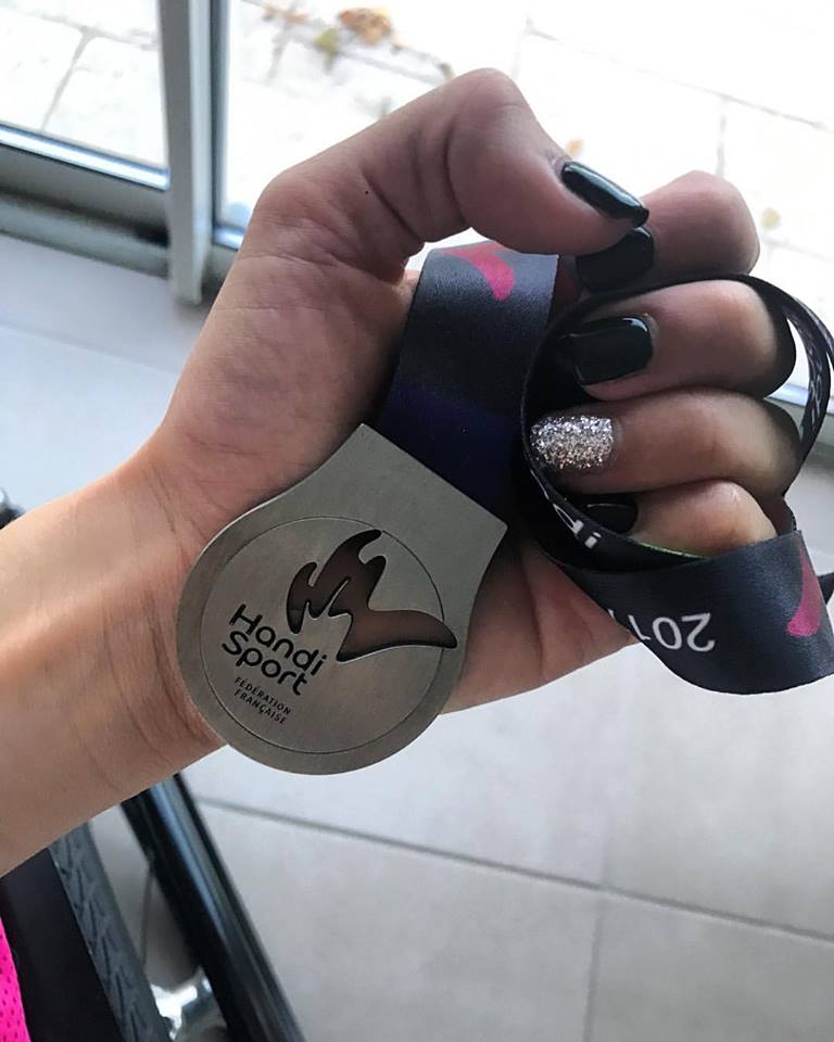 leaxavier34's tweet photo. 😍💪🌊🏊‍♀️1er championnat de #France #Handisport 🧡💜💚 #Montpellier #LaPaillade #MPN #natation #paraplegic #2nd #swimmer #FFN https://t.co/HYFDvoK7wd