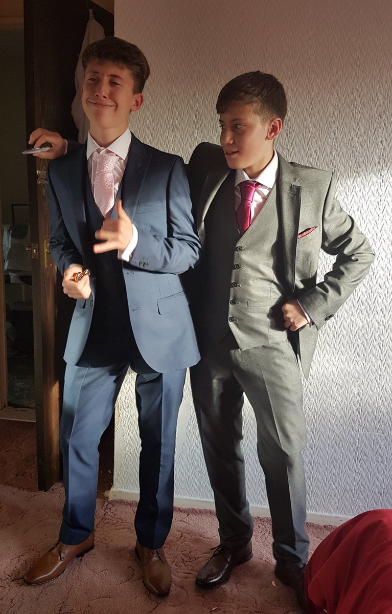 All done up for prom - proud mum😃