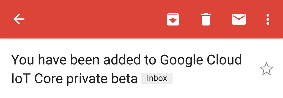 austinn0's tweet image. Super pumped to be a part #GoogleCloudIoTCore !! Can&apos;t wait to build some awesome things on this exciting new platform #IoT #GoogleIoT