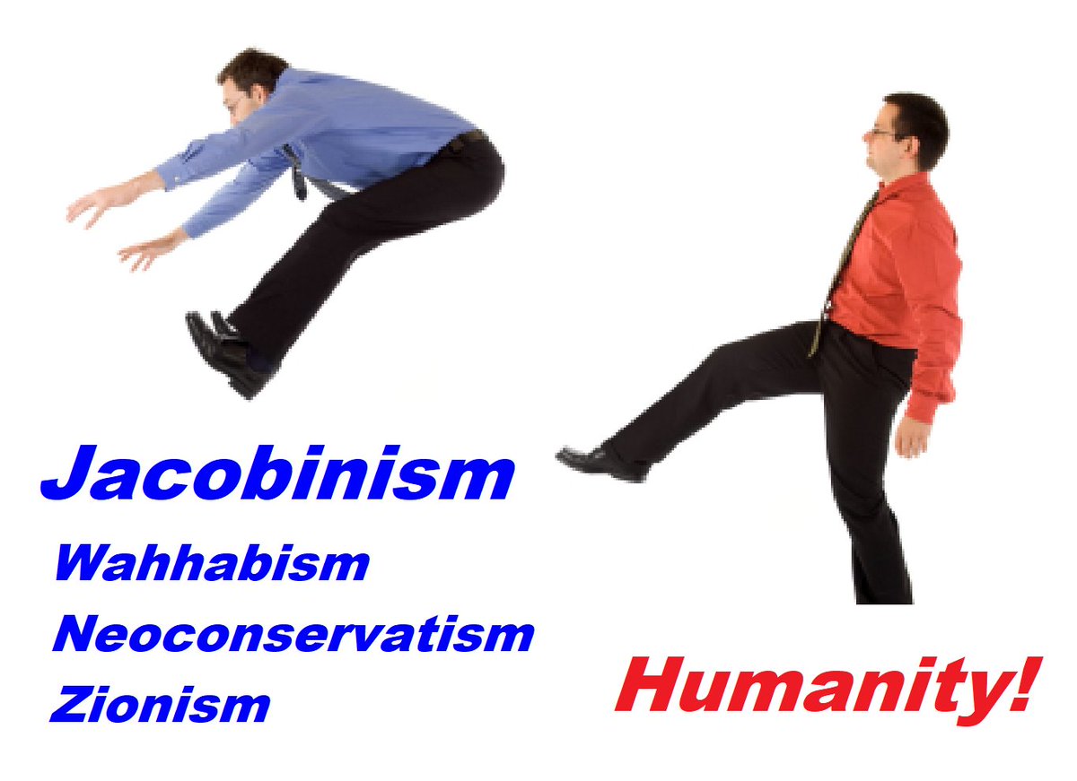 MrNoahItALL's tweet photo. @JulianAssange @jnj_kahl The 'Enemy of The World (#Humanity)' Is The Modern Day #Jacobinism Alliance Of... #Wahhabism/#Neoconservatism/#Zionism & Their #FakeNews!!! https://t.co/26MEQlmsM9