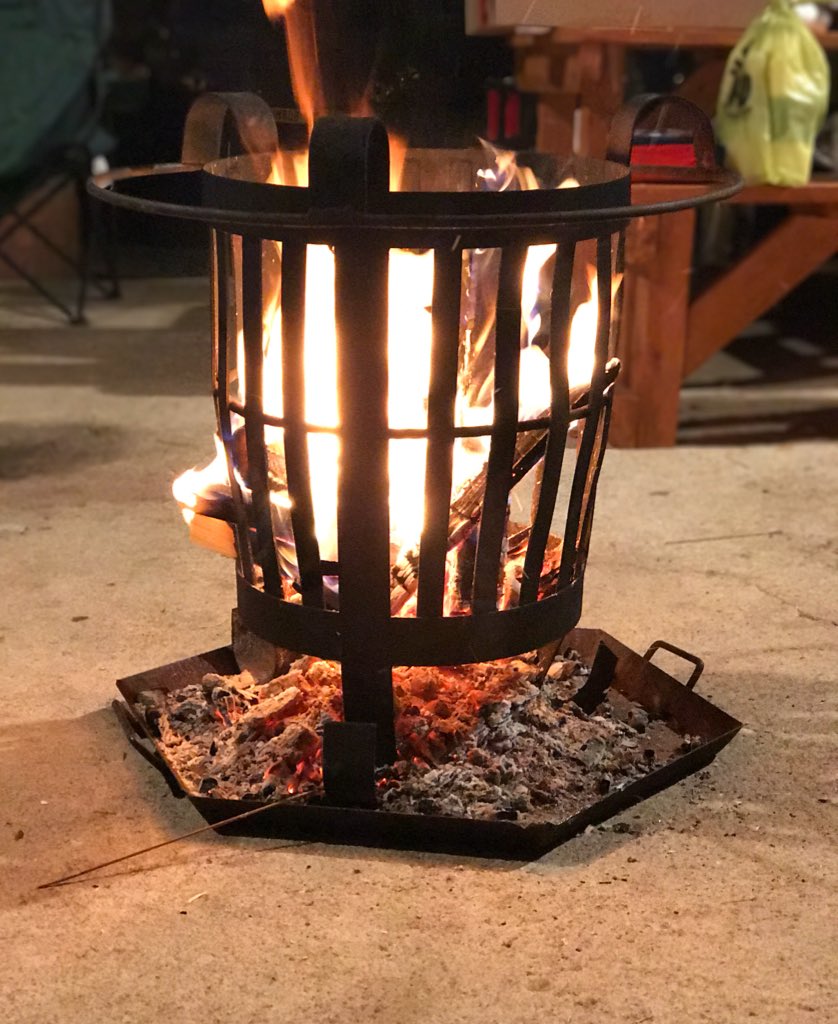 Keeping warm tonight #charitydrive #sleepout #cycling