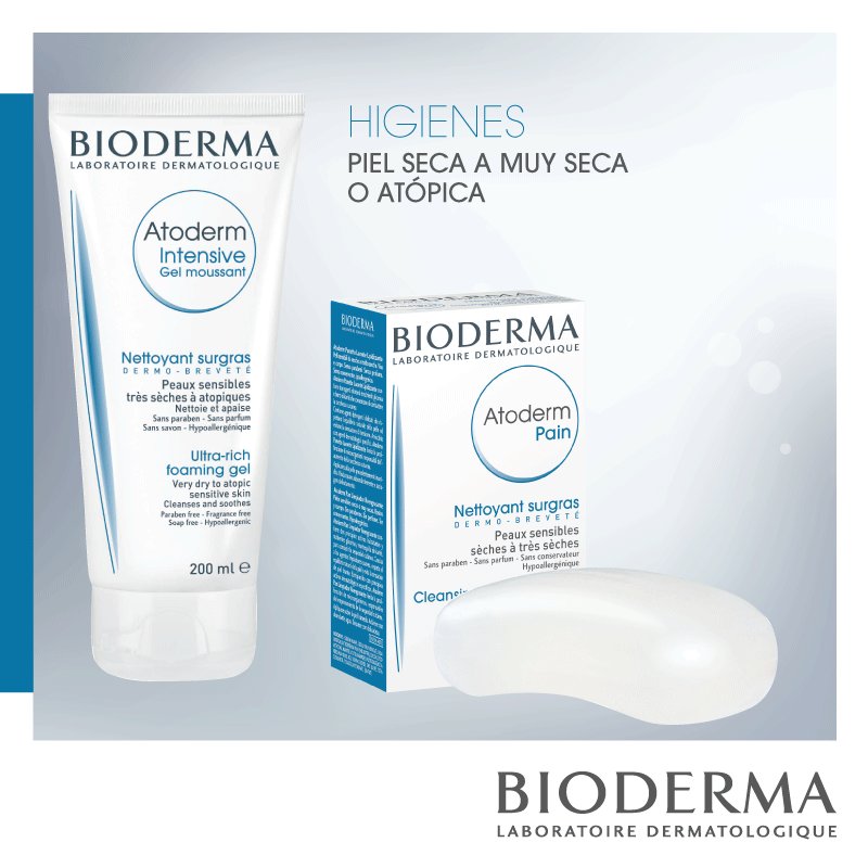 BiodermaArg's tweet photo. Las pieles secas y atópicas necesitan hidratación desde la higiene... 
Hoy les presentamos:
👉 Atoderm Pain
👉Atoderm Intensive Gel Moussant https://t.co/2OYJBXdj9B