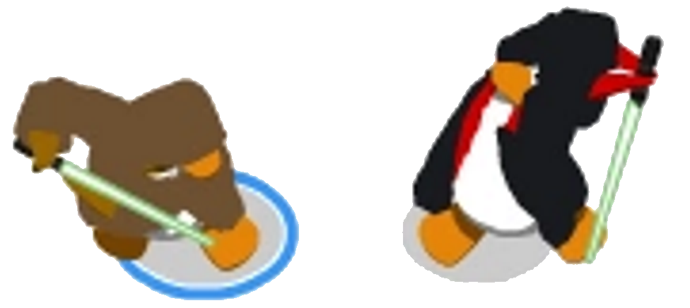 jess0426cp's tweet photo. RT if you wanna see Lightsaber Dueling return as a CPI mini-game in the Disney Shop in December for the new Star Wars Movie! @clubpenguin https://t.co/POuhzP2oEy
