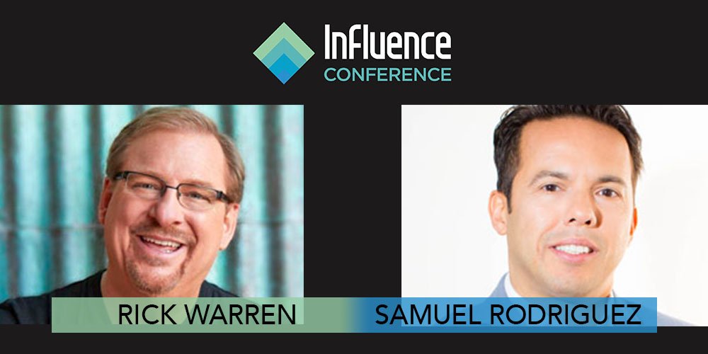 getinfluence's tweet image. Influence Conf keeps getting better. @RickWarren and Samuel Rodriguez @nhclc in the house! generalcouncil.org