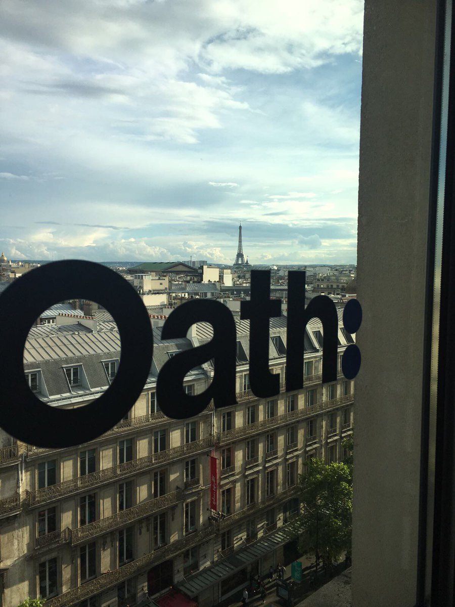 erikmariebion's tweet photo. Thank you so much to the 770 + attendees yesterday @OathFR launch party in our new Parisian office  #Makebrandlove My @oath : Make Work Fun https://t.co/qrJnIT6kbt