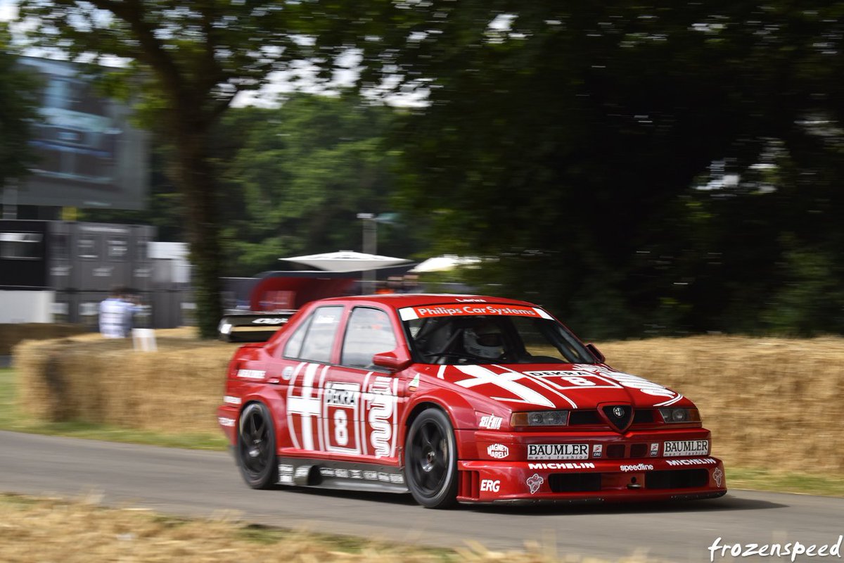 Frozenspeed's tweet photo. Will never get enough of this, my favourite Alfa at #FOS #155DTM https://t.co/H91zfqvSsh