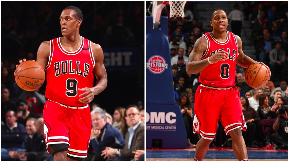 chicago bulls rondo jersey