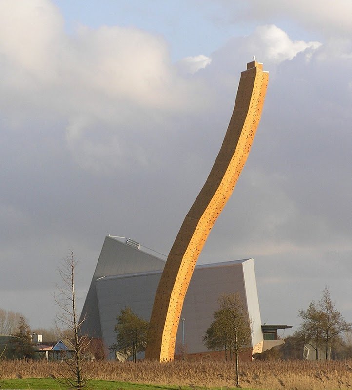 sobore's tweet photo. Over 121 feet (37 meters) tall, the Excalibur climbing wall at the Klimcentrum Bjoeks in Groningen, The Netherlands
#travel https://t.co/aZuKkbQvly