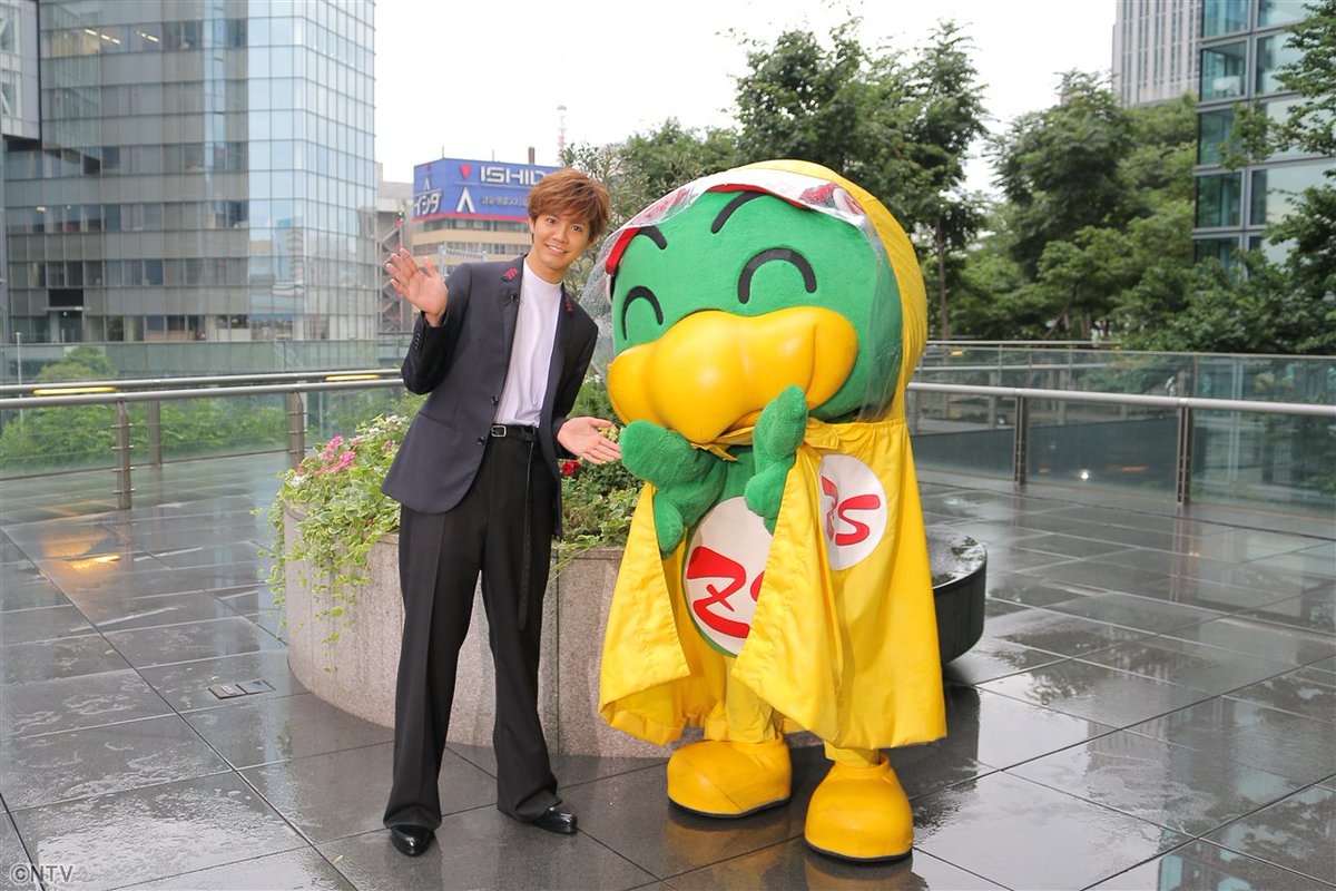 ✨片寄涼太さん、ありがとうございました 雨も上がって⛅初お天気お兄さん大成功 このあと、千葉雄大さんは6時48分ごろの予定です お楽しみに♪