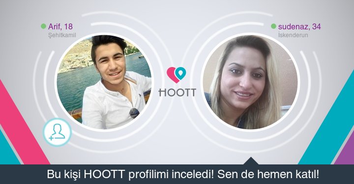 #HOOTTapp Yakınındaki kişilerle sohbet etmek için HOOTT indir. HOOTT ile Eğlen! goo.gl/jPUaB0