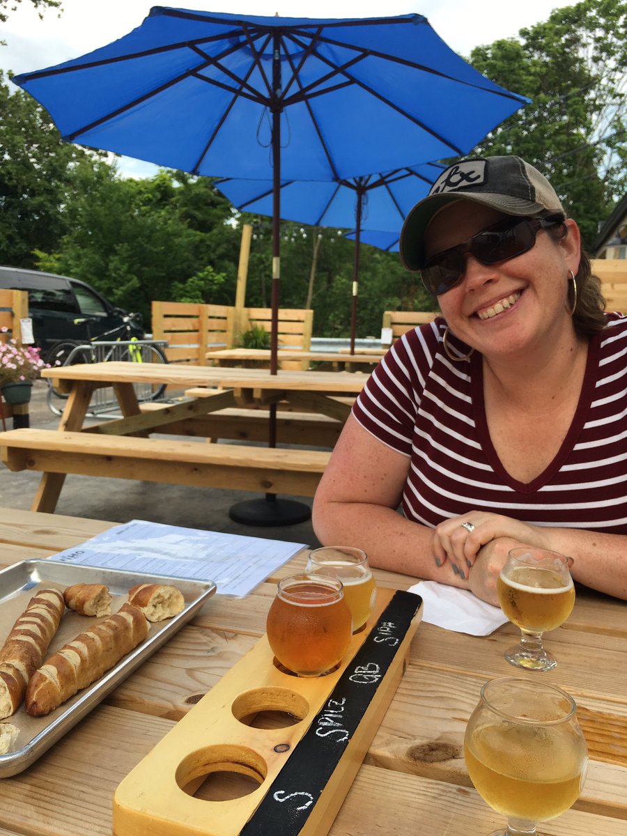 Enjoying our first time at @HiHObrewingco with @snspann25