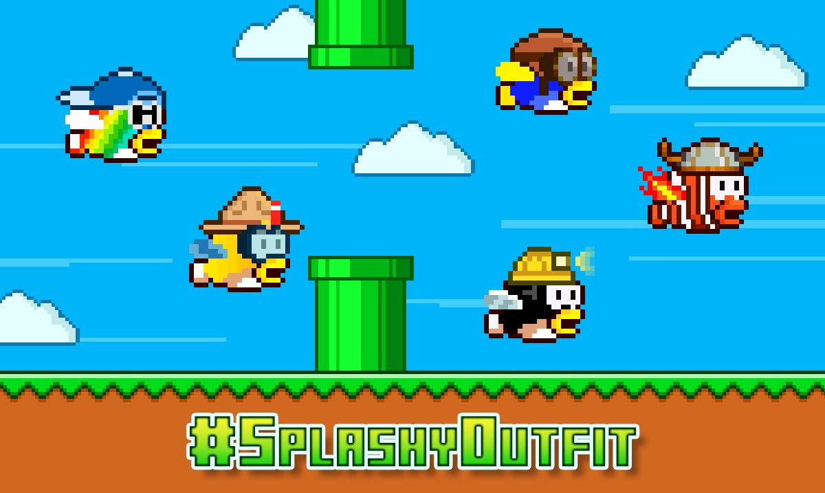 redBitgames's tweet photo. For those who didn't know, Splashy is a very fashionable fish. 😎 Which #SplashyFish outfit is your favorite?

Play 🐠 https://t.co/hMsMwcp760 https://t.co/edlHogtRqa
