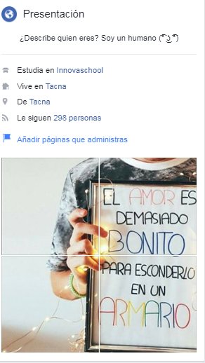 camiac02's tweet photo. Mire señor @CelopanYT  Me ha costado ponerlo pero mi Fb luce ahora más hermoso 🐥🏳️‍🌈❤ https://t.co/g897LCJIqQ