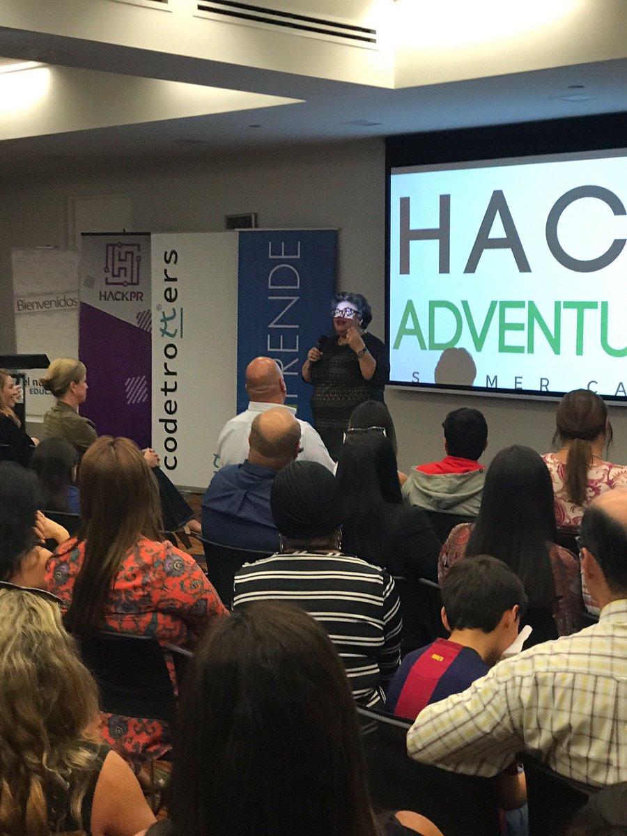 HackPR tweet media