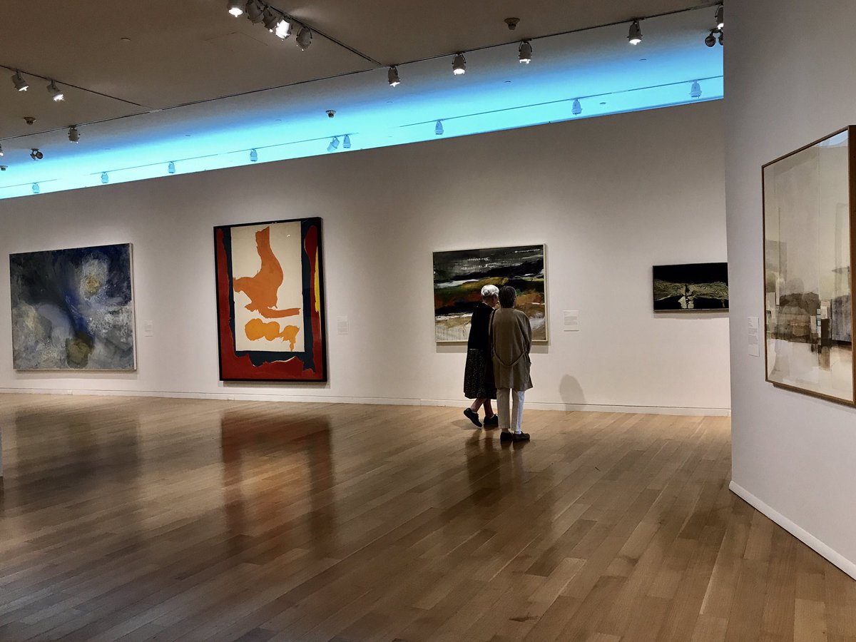 BetsyShowstack's tweet photo. Today at #DecordovaSPandM: "Expanding #Abstraction: New England #WomenPainters 1950 to now." @deCordovaSPandM https://t.co/32dCiHlvkO