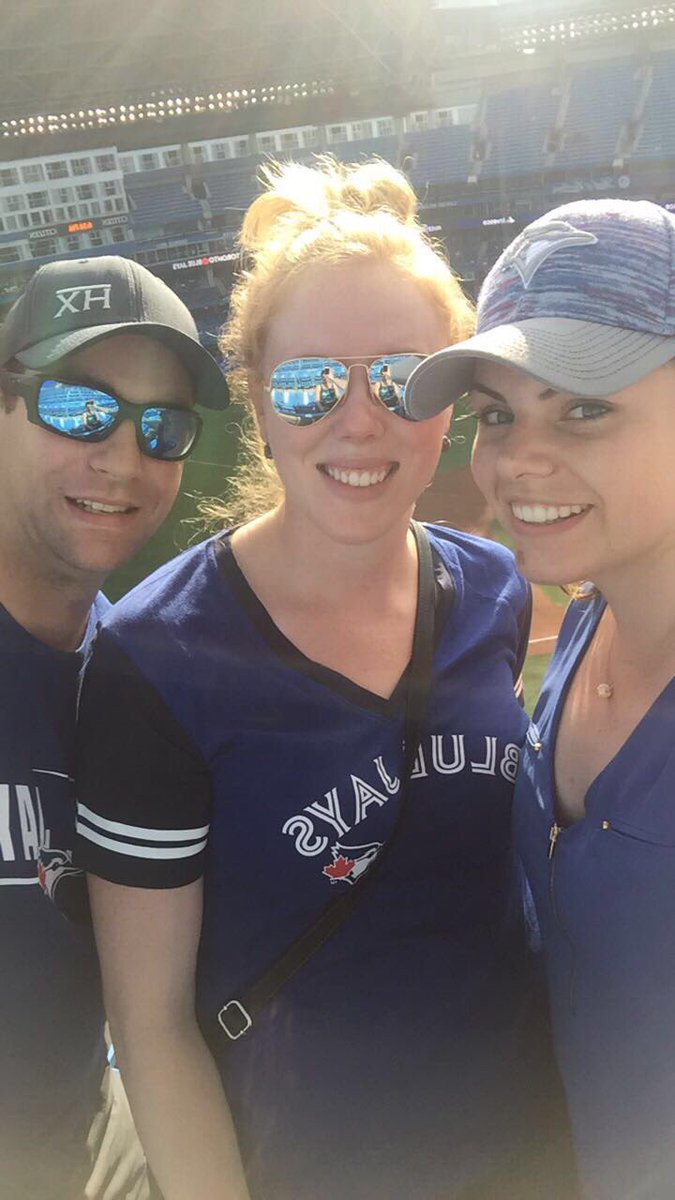 Go Jays Go! Sask is here! #firstballgame #letsrise