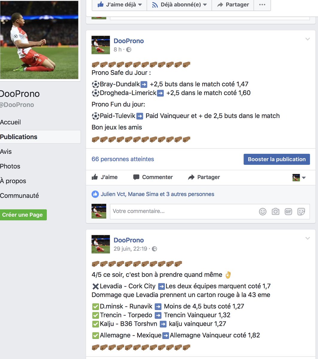 dooprono's tweet image. Pronostiqueur, essentiellement football depuis plus de 10ans vous guide et vous conseil sur vos paris sportifs
Des pronos SAFE&amp;amp;FUN