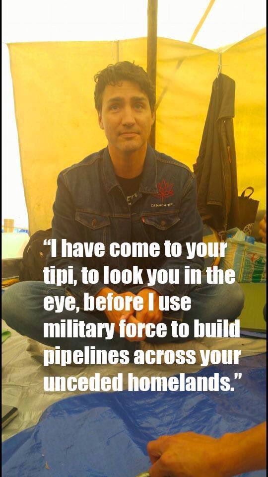 NYCnoDAPL's tweet photo. #canada150 #IndigenousRising #nopipelines thx @shiripasternak for the art https://t.co/2pLL9WnzvI