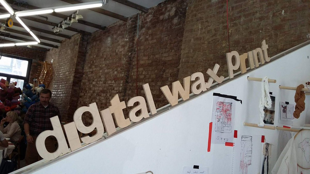 Digital Wax Print is ready for 1 month residency at <a href="/TextileArtsCent/">Textile Arts Center</a> in NYC! #MovinUpLive #MovinUpMorpurgo #DigitalCraft #WaxPrint #Batik