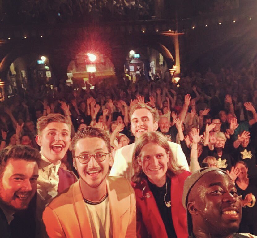 TheSOPitches's tweet image. LANDAAAN! TWO NIGHTS ON THE TROT! INSANE! Thanks so much for an amazing night 😘 see you all soon! #SOPtv #Tour #London #whined #rigatoni