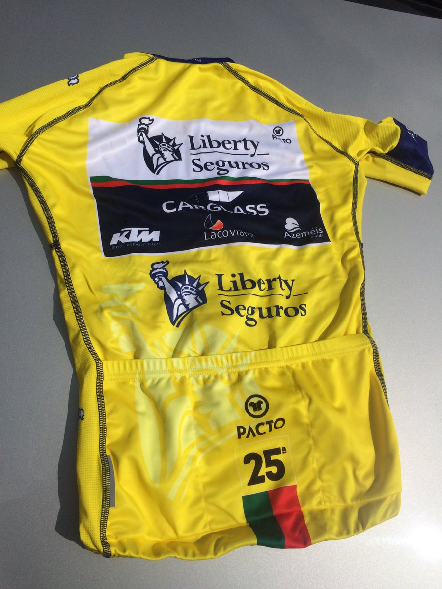 A camisola que José Fernandes envergara amanhã a partida da 3a etapa da <a href="/VoltaPortugal/">Volta a Portugal</a> do Futuro