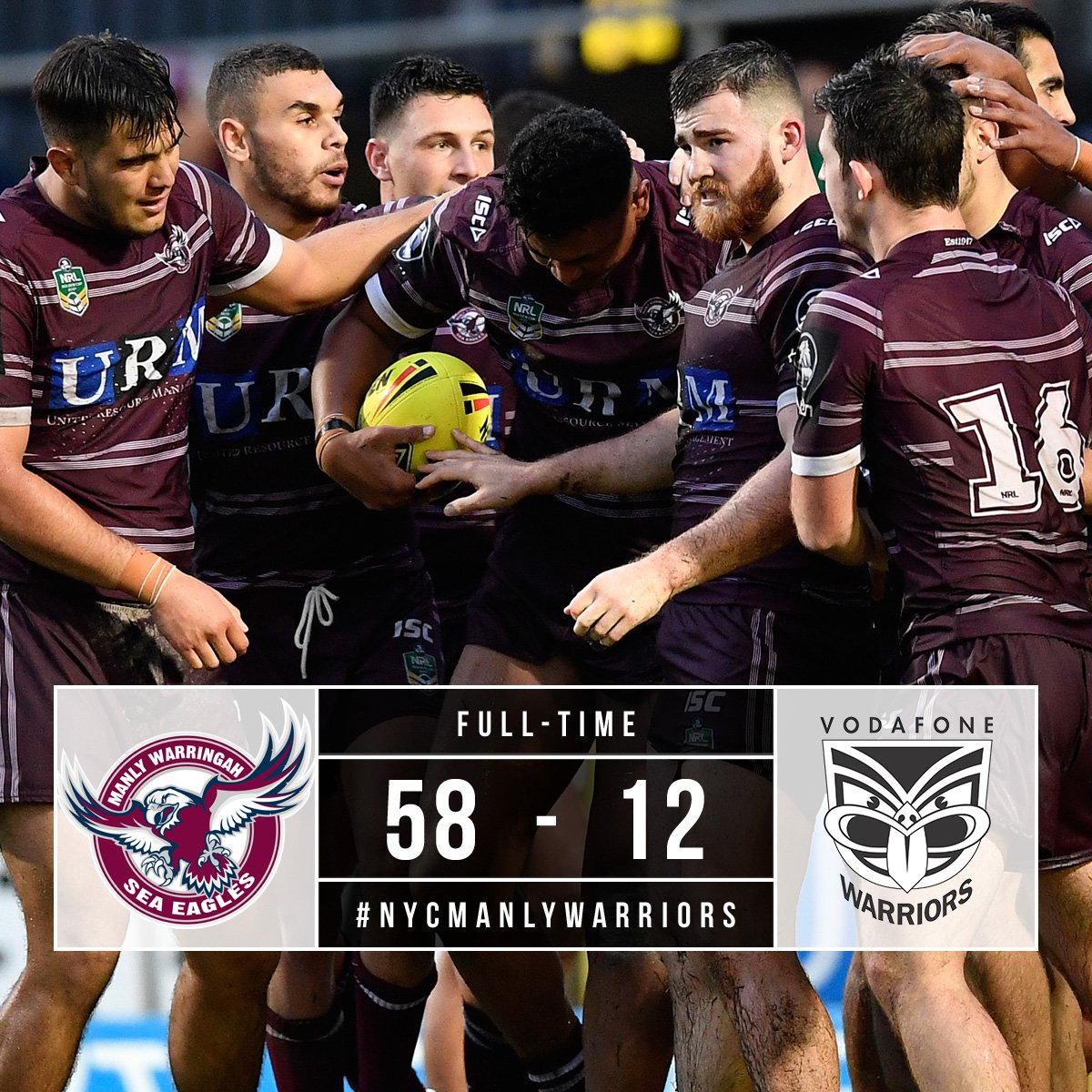 SeaEagles's tweet image. Great win from our #HoldenCup boys back on the beaches!

#NYCManlyWarriors #WeAreManly