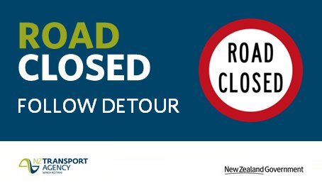 nztacwc's tweet photo. AREA WARNING: #SH80 Aoraki Mount Cook National (Mount Cook Road) is CLOSED due to snow. ^MN https://t.co/QaY3JLn1RO