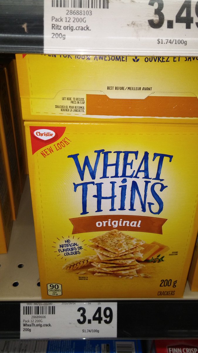 Wordsmith82's tweet photo. Why does #WheatThin packaging look like @TimWBurton designed it? I want crackers not horror. https://t.co/QfhnsZlihA