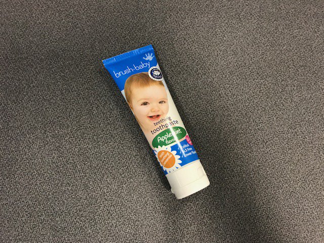 We know the #nightshift can be hard for #parents, especially with a #teething #baby!👶 Try our #TeethingToothpaste, great for soothing gums!😋