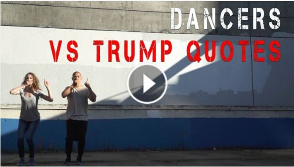 After watching this video, you won't listen to or read Trump's words the same way. bit.ly/2sbl2hX #FrenchinSF #DancersVsTrumpQuotes