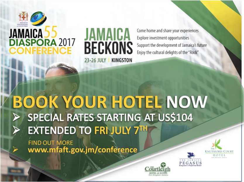 JamaicaEmbDC's tweet photo. Have you booked your flight for the Diaspora Conference? Enjoy 10% discount from Caribbean Airlines, now! https://t.co/HH0C1PWTcQ