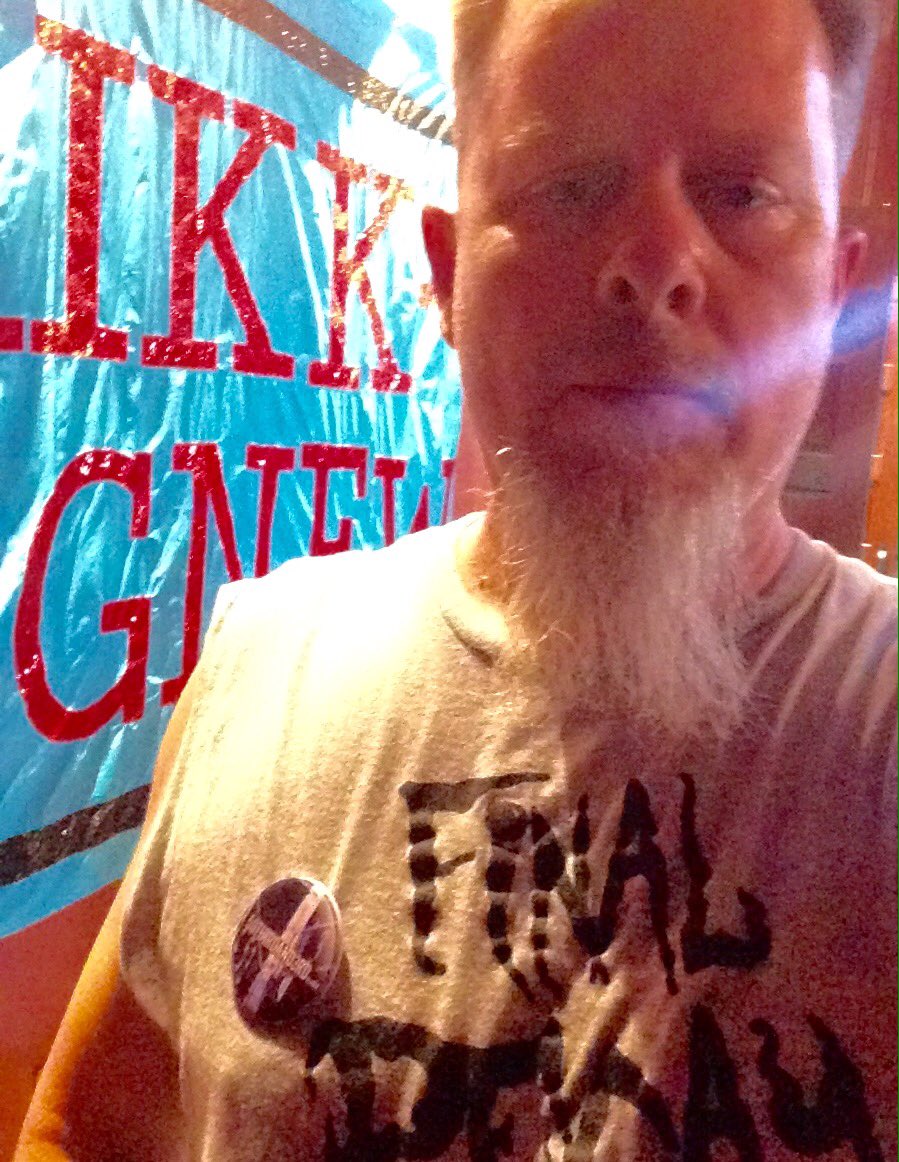 PugSkullz's tweet image. @PugSkullz opening for Punk Rock Vatos / @RikkAgnewBand  in less than an hour! Got my @50thirdand3rd pin on for the show! @cameronproaudio