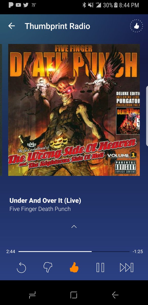 MelanieSmith4's tweet photo. @Salmonbaer @5FDPChrisKael That's funny you said that! I listened to that all the way home! #SoFuckingOverIt ๐ค https://t.co/FvD3Q0Cu2w