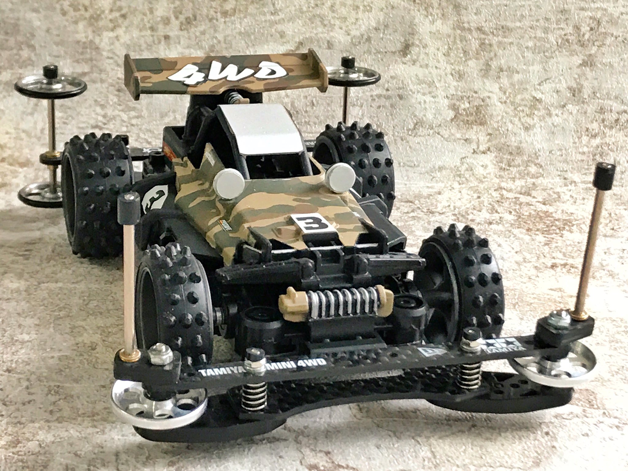 タミヤ⭐️コリア 韓国限定 ミニ四駆　ホットショットJr. オーロラ2台 タミヤ⭐️コリア 韓国限定 ミニ四駆 ホットショットJr