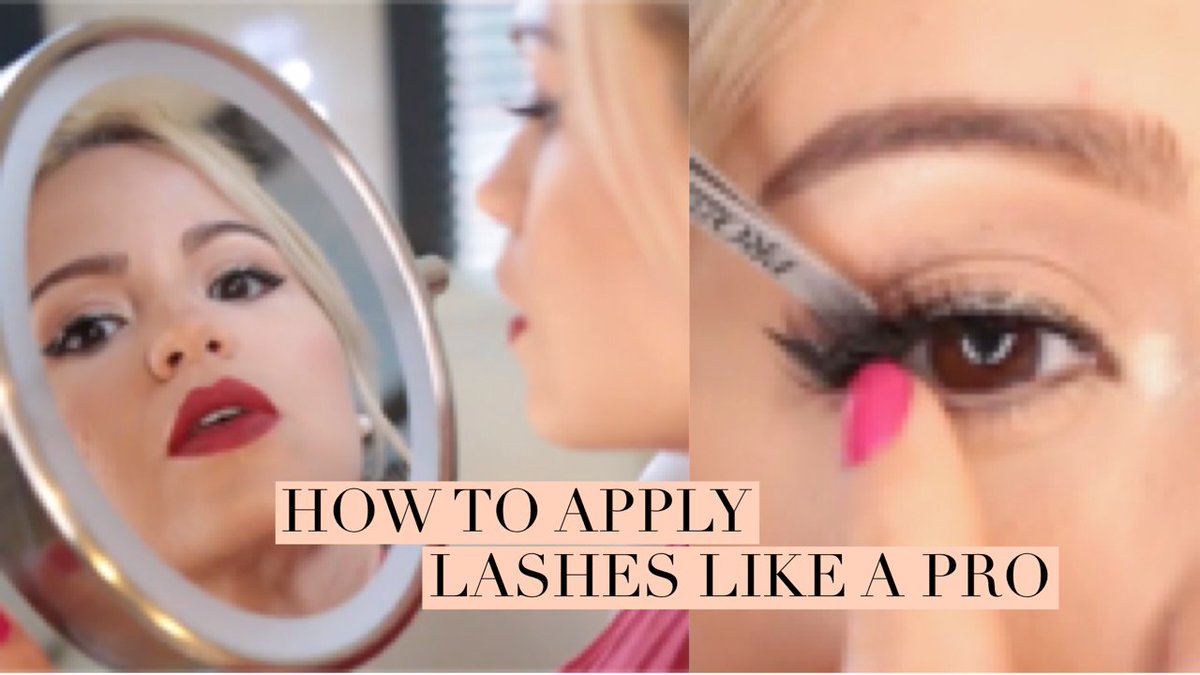 elegenz's tweet photo. How to apply lashes like a pro @biancaalcazar using @elegenz lashes in style "DOLCE" https://t.co/jJ0fSUI0K5 https://t.co/O9BfZO1aSB