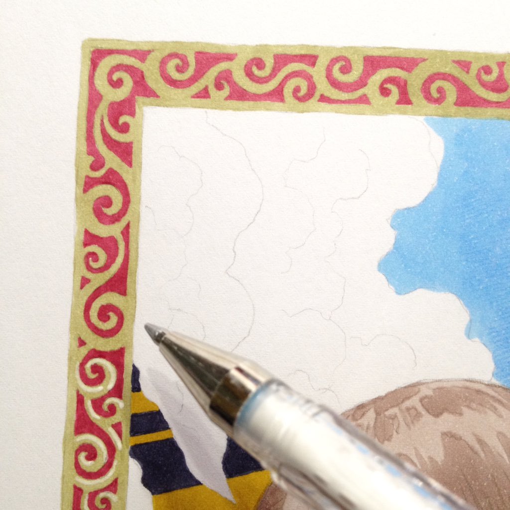 「コピックと色鉛筆でチマチマ描いてます。 」|窪之内 Eisaku 英策のイラスト