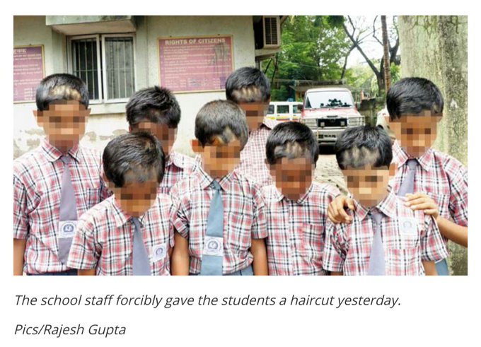 Mumbai school staff who forced haircuts on 25 students arrested - Oneindia  News
