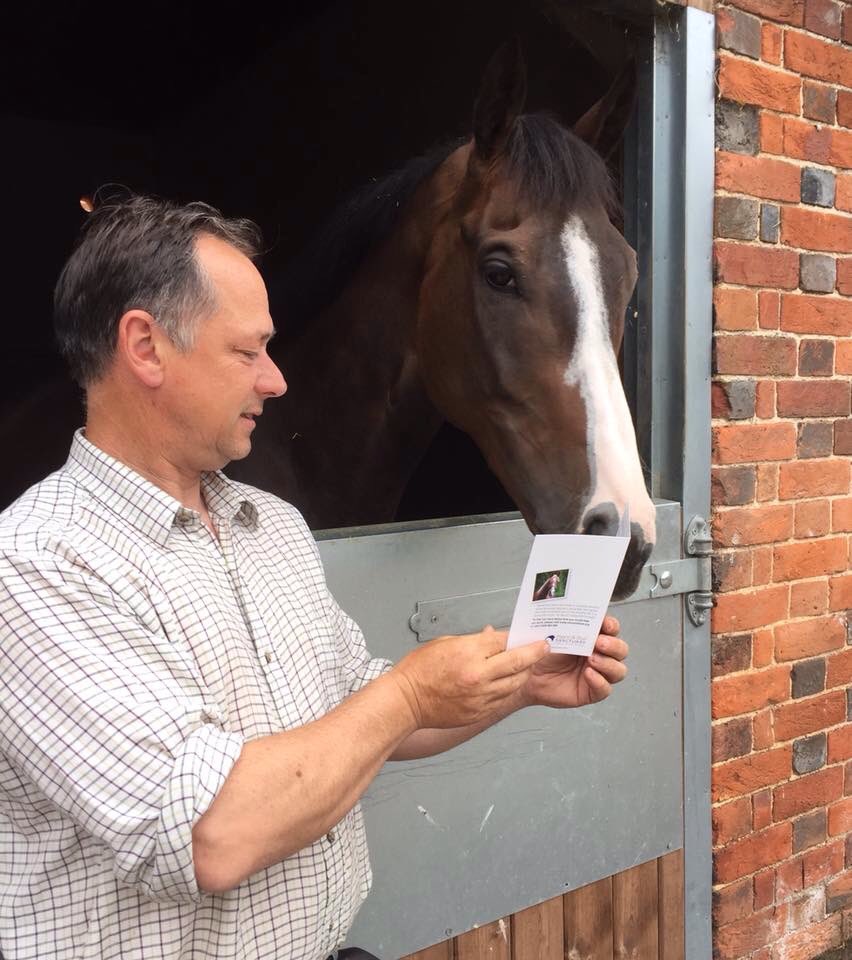 geoffreydeacon's tweet photo. #Suitsus reading his #fanmail after #back2back #wins @BrightonRace & @BathRacecourse with @TJm555 @olibellracing https://t.co/A0BWSkf6D0