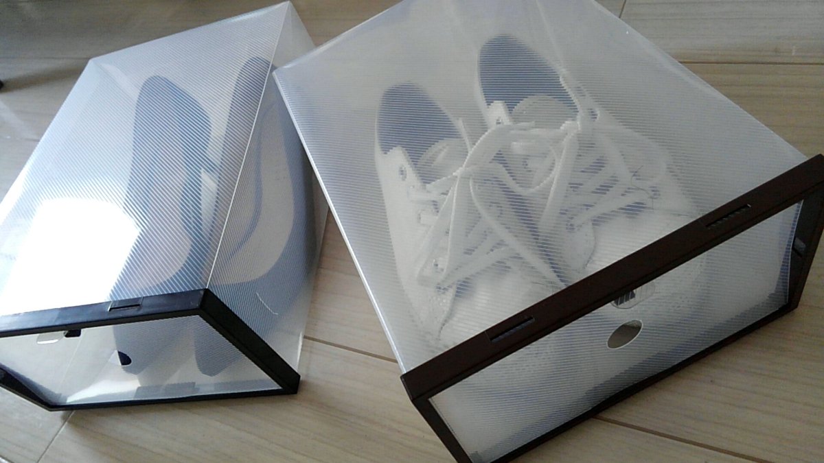 test ツイッターメディア - セリアで買った
シューズボックスいい感じ????
フレームが黒色と茶色を購入??
試しで少ししか買わなかったから、
また追加で買いに行こう????

 #セリア  #seria  #シューズボックス 
 #靴  #収納 https://t.co/BzXNTUL91i