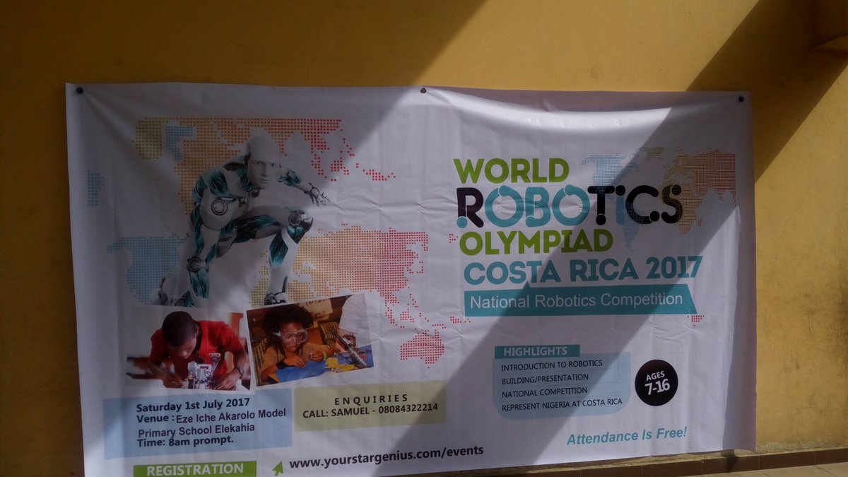 _NDLink's tweet photo. Young Star Genius, Organizers of this Nat. Competition give a brief introduction to the competing teams
#worldrobotolympiad #NDTechnology https://t.co/3VS45pRRTo