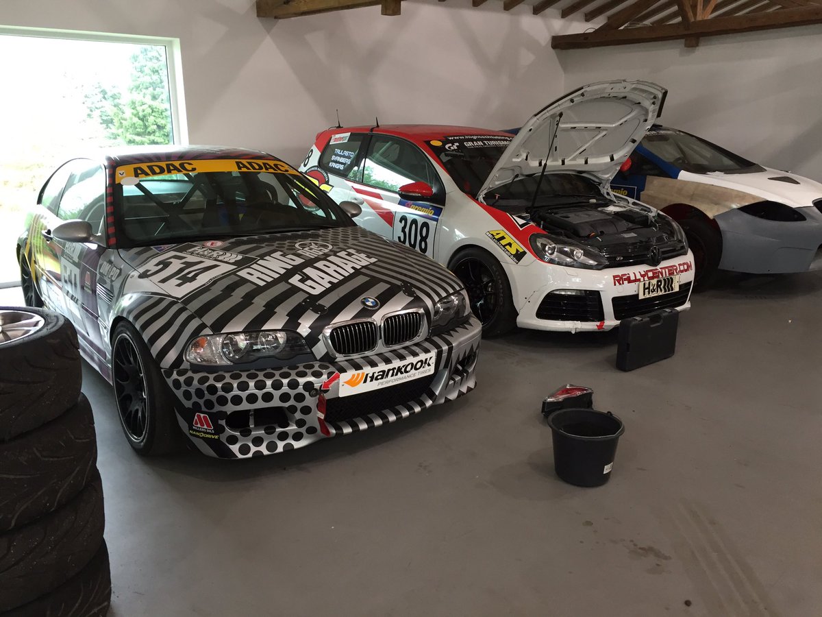 TheURTC's tweet photo. Ready for some fun at the Nurburgring with The Ring Garage #ringgarage https://t.co/zjOnHAhW0c