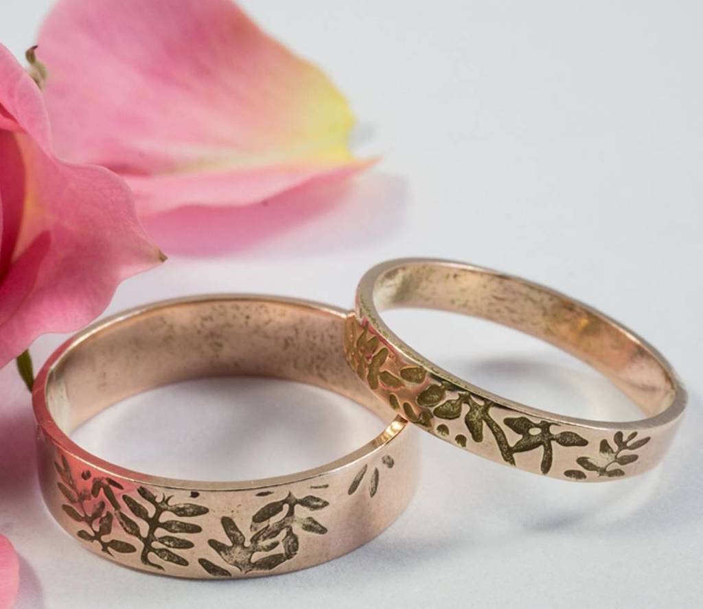 FragmentDesigns's tweet photo. Rings back in from the assay office, just got to clean them up and send them out #weddingrings #ashring #botanical… https://t.co/GaqkUS4y7u https://t.co/2C6yRQDwzT