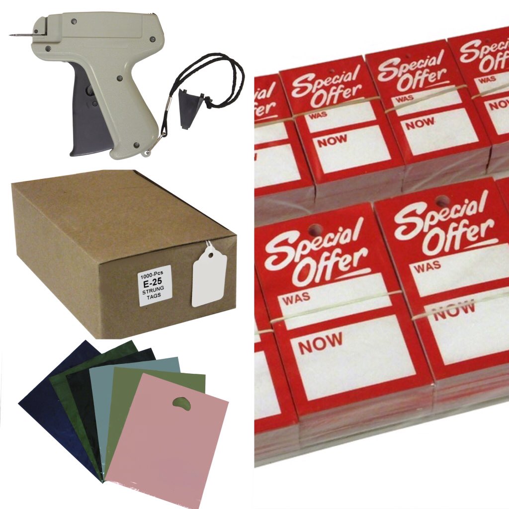 ShopSuppliesLtd's tweet image. Fashion shop accessories #taggun #salelabels #saletickets #labels 
For all LOW COST #shopfittings #dressrails more!
shopfittingsuppliesonline.com