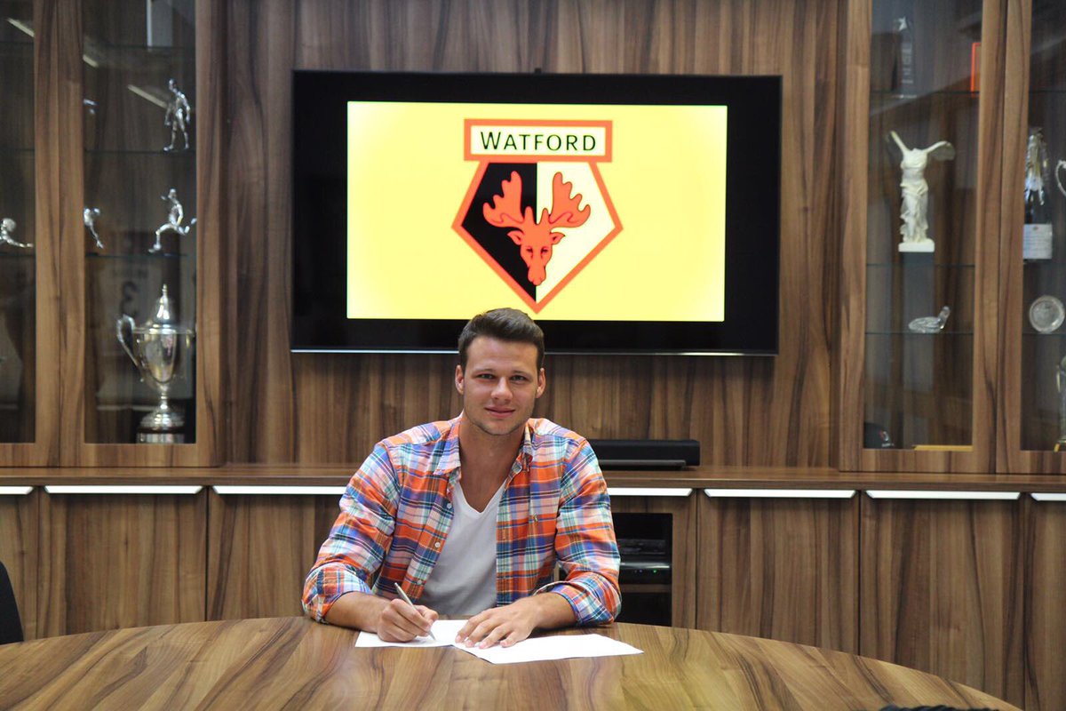 Daniel Bachmann (@dbachmann1) on Twitter photo Delighted to have signed for <a href="/WatfordFC/">Watford Football Club</a> ! Can't wait to meet everyone at the club, all the fans and start working hard! ⚽️💪🏻 Delighted to have signed for <a href="/WatfordFC/">Watford Football Club</a> ! Can't wait to meet everyone at the club, all the fans and start working hard! ⚽️💪🏻